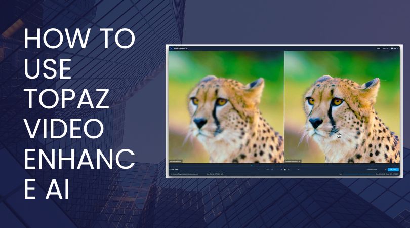 How To Use Topaz Video Enhance AI