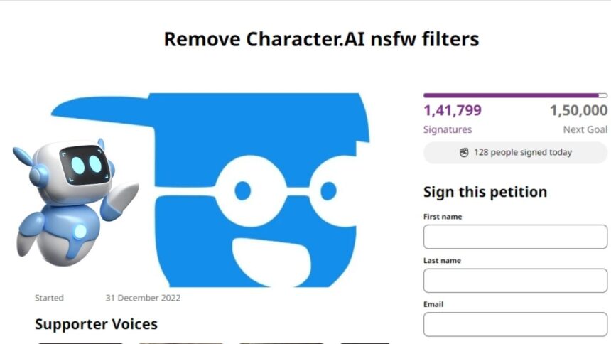 How To NSFW Character AI Petition