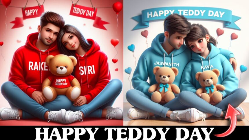 Teddy day AI Photo Edit